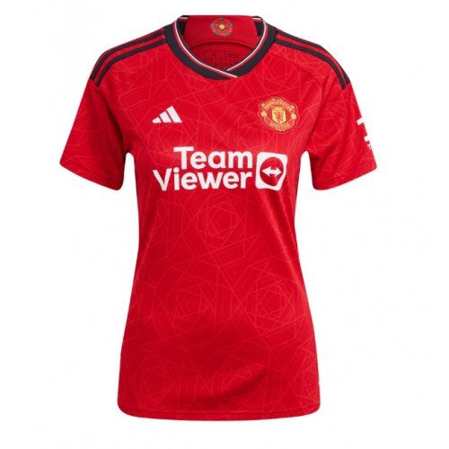 Maillot de foot Manchester United Anthony Martial #9 Domicile Femmes 2023-24 Manches Courte